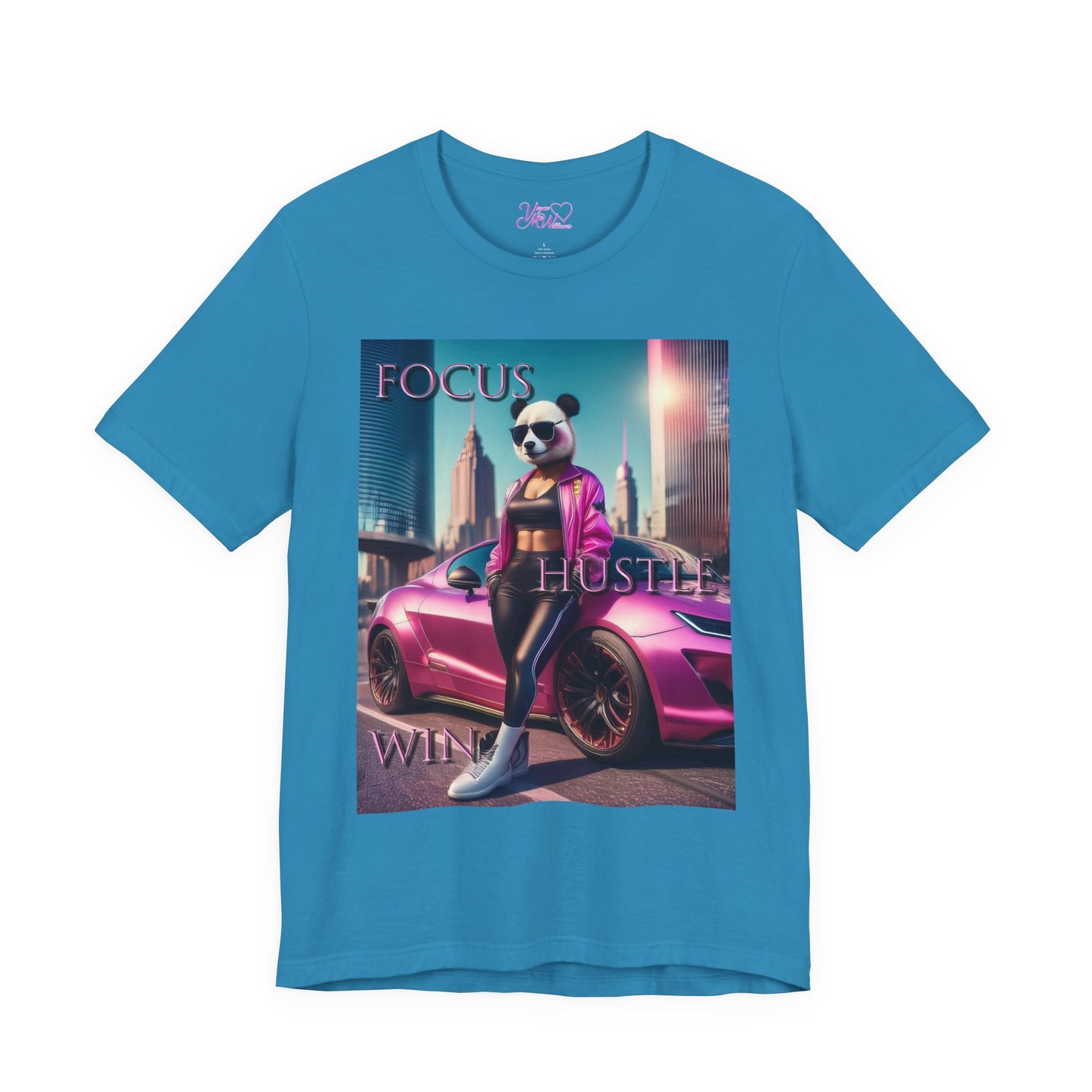 Focus Hustle Win - Women's Affirmation T-Shirt