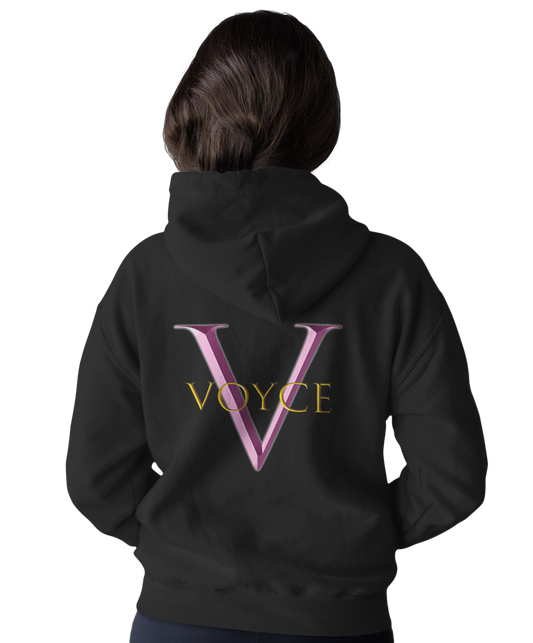 Voyce McWilliams Unisex Zip Hoodie - Contemporary Casual Wear